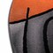Flash Furniture Orange 7' x 7' Round Abstract Design Area Rug ACD-TZ-860-7R-OR-GG - alternate 3